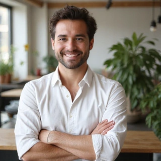 Retrato del Nutricionista Carlos Ruiz